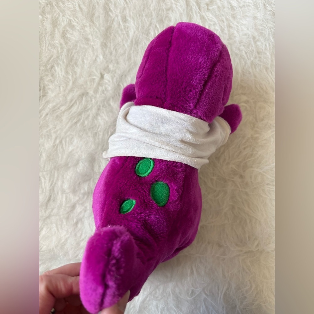 1992 Vintage Barney the Purple Plush Dinosaur - Picture 3 of 5